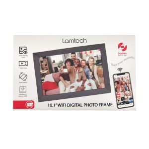 LAMTECH 10.1' WIFI DIGITAL PHOTO FRAME BLACK 3 LAM980749 4