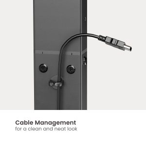 POWERTECH επιτραπέζια βάση τηλεόρασης PT-1445, 32-65", έως 40kg 3 έως 40kg