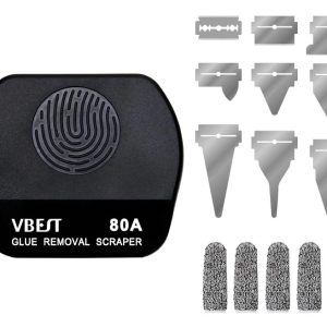 BEST εργαλείο αφαίρεσης κόλλας VBST-80B με 9x λεπίδες & 5x finger sleeves