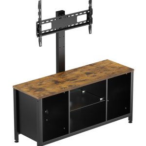 BRATECK έπιπλο τηλεόρασης με βάση WP2006ST-BR, 37-75", 115x38x131.3cm, καφέ 1 BRATECK έπιπλο τηλεόρασης με βάση WP2006ST-BR