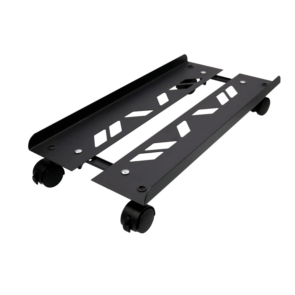 LAMTECH ADJUSTABLE PC STAND WITH WHEELS MAX 30KG BLACK LAMTECH ADJUSTABLE PC STAND WITH WHEELS MAX 30KG BLACK