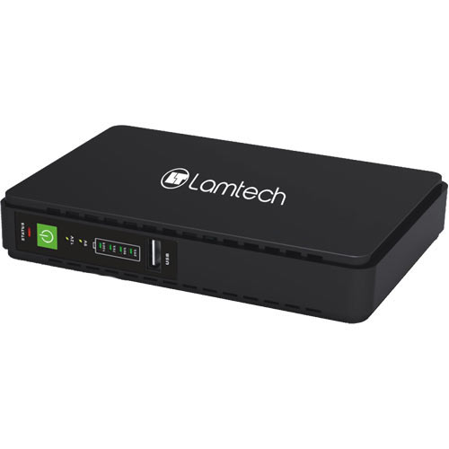 LAMTECH MINI DC UPS 30W 2.0A 9V/12V OUTPUT REFURBISHED LAMTECH MINI DC UPS 30W 2.0A 9V/12V OUTPUT REFURBISHED