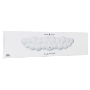WHITE SHARK KEYBOARD WRIST REST KP-012 CUMULUS WHITE 3 CUMULUS W 3