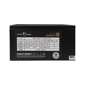 WHITE SHARK PSU 750W GENERAL-2 GPSU-750W 80PLUS GOLD FULL MODULAR 4 GENERAL 2 8