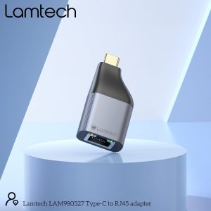 LAMTECH USB-C TO RJ45 OTG EHTERNET ADAPTER 3 LAM980527 3