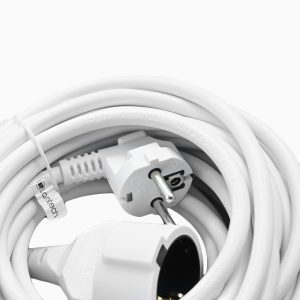 LAMTECH EXTENSION CORD WITH CHILDREN PROTECTION 10M WHITE 3 POWER CORD 5m 8