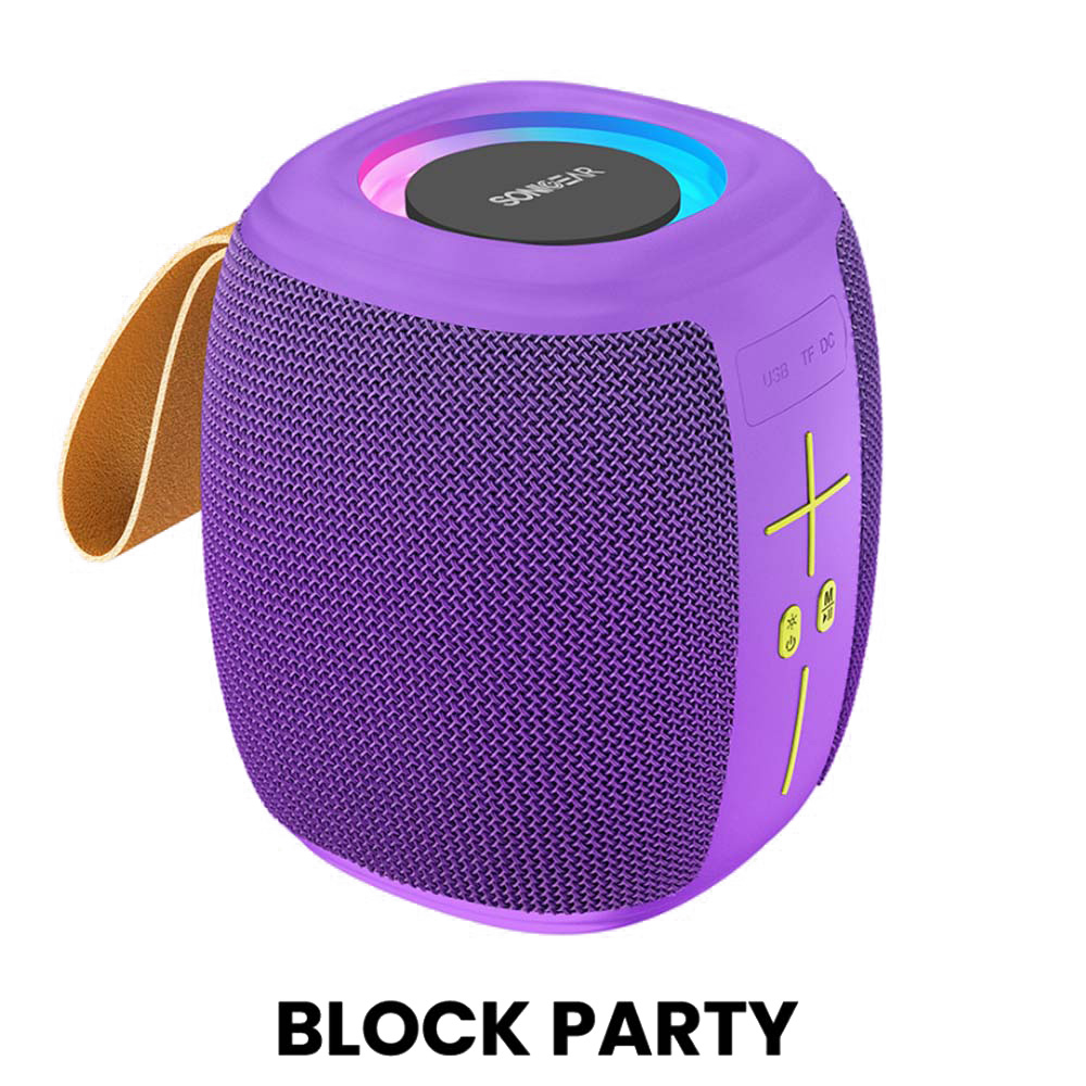 SONICGEAR BLUETOOTH 5.4 WATERPRROF SPEAKER SONICGO! 5 BLOCK PARTY SONICGEAR BLUETOOTH 5.4 WATERPRROF SPEAKER SONICGO! 5 BLOCK PARTY