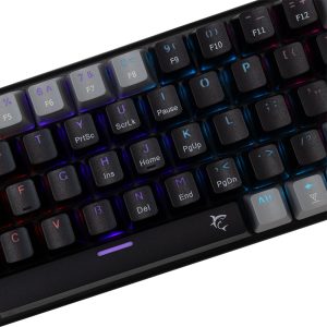 WHITE SHARK MECHANICAL KEYBOARD GK-002111V2 US RED SWITCH WAKIZASHI-2 BLACK/GREY 4 Wakizashiv2 US Black Gray Red.3