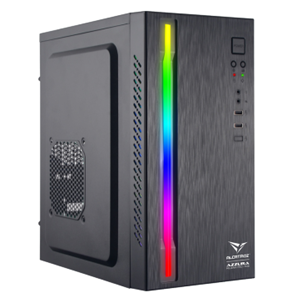 ALCATROZ FULL ATX PC CASE WITH PSU AZZURA MILLENIA PRO I RGB BLACK ALCATROZ FULL ATX PC CASE WITH PSU AZZURA MILLENIA PRO I RGB BLACK