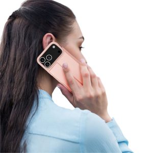 Θήκη πορτοφόλι DUX DUCIS SKIN PRO για IPHONE 17 PRO MAX Ροζ 4 0565852cc29312cfa6bbc8ca8c60aa4e