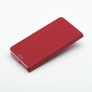LUNA Book Carbon for SAMSUNG S25 FE red 4 0ad341224fe0958bb066b662e73ed7a2