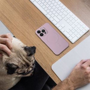 Θήκη XIAOMI Redmi 15 4G / 5G Silicone Mag Cover MagSafe Compatible Ροζ – Αντιολισθητική & Premium Προστασία 5 12a4d91c992ae1d65490433944af6469