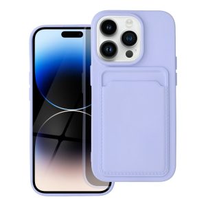 Θήκη κινητού με υποδοχή κάρτας για IPHONE 14 Pro Βιολετί