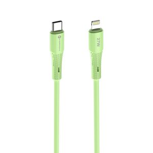 Καλώδιο USB-C σε Lightning PD 27W 3A Forcell F-Energy C346 Silicone 1m Πράσινο 4 14b4069cd5b918a5531e25dd358d9398