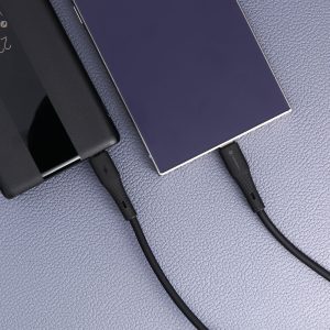 Καλώδιο USB-C σε USB-C PD 100W 5A Forcell F-Energy C347 Silicone QC4.0 1m Μαύρο 3 17f70b85585770edf29f5594a78e07ee