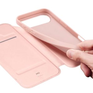 Θήκη πορτοφόλι DUX DUCIS SKIN PRO for IPHONE 17 AIR Ροζ 3 21d5a424912da000d30e61cbde122efa