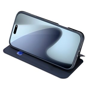 Θήκη πορτοφόλι DUX DUCIS SKIN PRO για IPHONE 17 PRO Μπλε 3 32d251bd2c14644da0954f8023fd542b