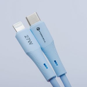 Καλώδιο USB-C σε Lightning PD 27W 3A Forcell F-Energy C346 Silicone 1m Μπλε 4 4e09799778a864b6a883b63e888cbb4a