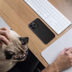 Θήκη για Samsung Galaxy A17 SILICONE MAG COVER Μαύρη | Συμβατή με MagSafe & Ασύρματη Φόρτιση 5 52710c24ccd2138ef2485c6c1605cde3