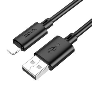 Καλώδιο φόρτισης USB A σε Lightning Hoco 2,4A 2 μέτρα X88 Μαύρο