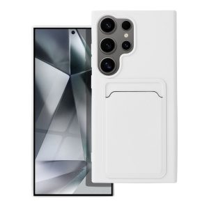 Θήκη κινητού με υποδοχή κάρτας για SAMSUNG S24 Ultra Λευκή