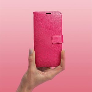 MEZZO Book case for SAMSUNG S25 FE mandala magenta 5 7481c01499c79f940e0c18fa8c6fa271
