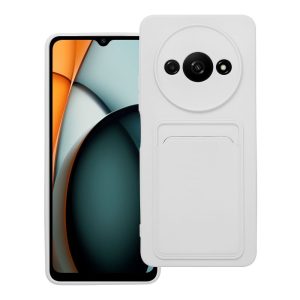 Θήκη κινητού με υποδοχή κάρτας για XIAOMI Redmi A3 4G Λευκή