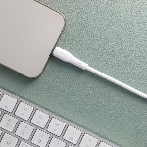 Καλώδιο USB-C σε Lightning PD 27W 3A Forcell F-Energy C346 Silicone 1m Λευκό 3 7ae38e1df421c9c7930f27a2e98224a8