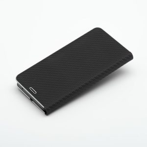 LUNA Book Carbon for SAMSUNG S25 FE black 4 81f1e825f517b1b65024eb11e124b446