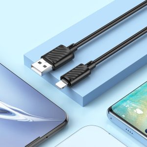 Καλώδιο φόρτισης USB A σε Lightning Hoco 2,4A 2 μέτρα X88 Μαύρο 5 84984fcac5ee45b32090cbe1e87fcf9d