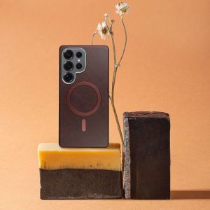 Θήκη κινητού GENTLEMAN MAG COVER MagSafe για SAMSUNG S25 FE Καφέ 5 a6218022e47fc17cf81f23ebc673ca46