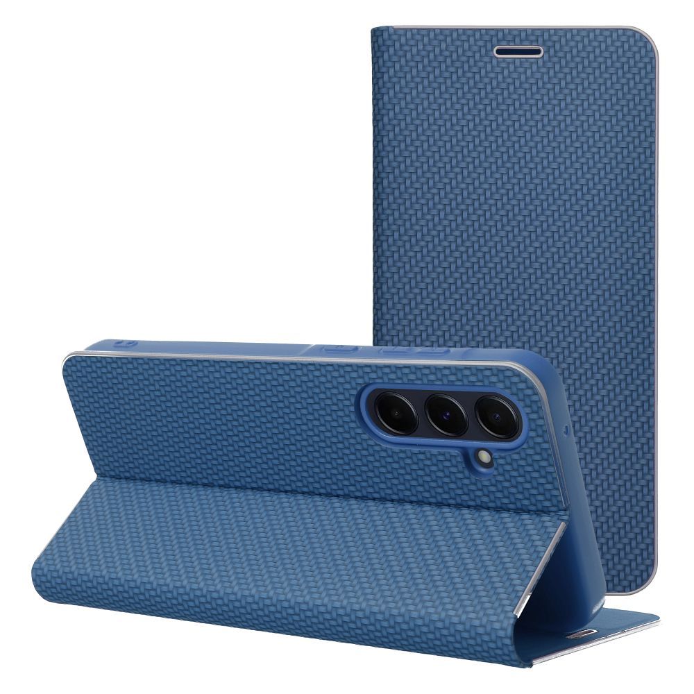 Flip case for Samsung S25 FE Luna Book Carbon blue Flip case for Samsung S25 FE Luna Book Carbon blue