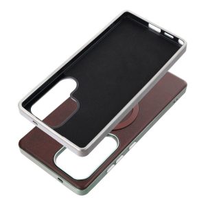 Θήκη κινητού GENTLEMAN MAG COVER MagSafe για SAMSUNG S25 FE Καφέ 2 b86de41719483c707227b817c95949d4