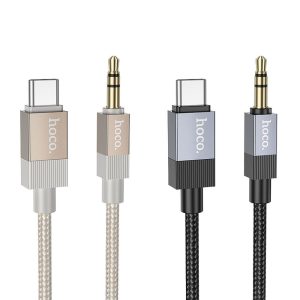 Καλώδιο Ήχου AUX HOCO UPA32B USB-C σε Jack 3.5mm 1m Χρυσό 3 c469aa8d42ff71a40b9e12f1dce062ca