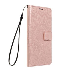 Θήκη XIAOMI Redmi 15 4G / 5G MEZZO Mandala Gold Pink – Θήκη Βιβλίο με Κορδόνι & Θέσεις Καρτών