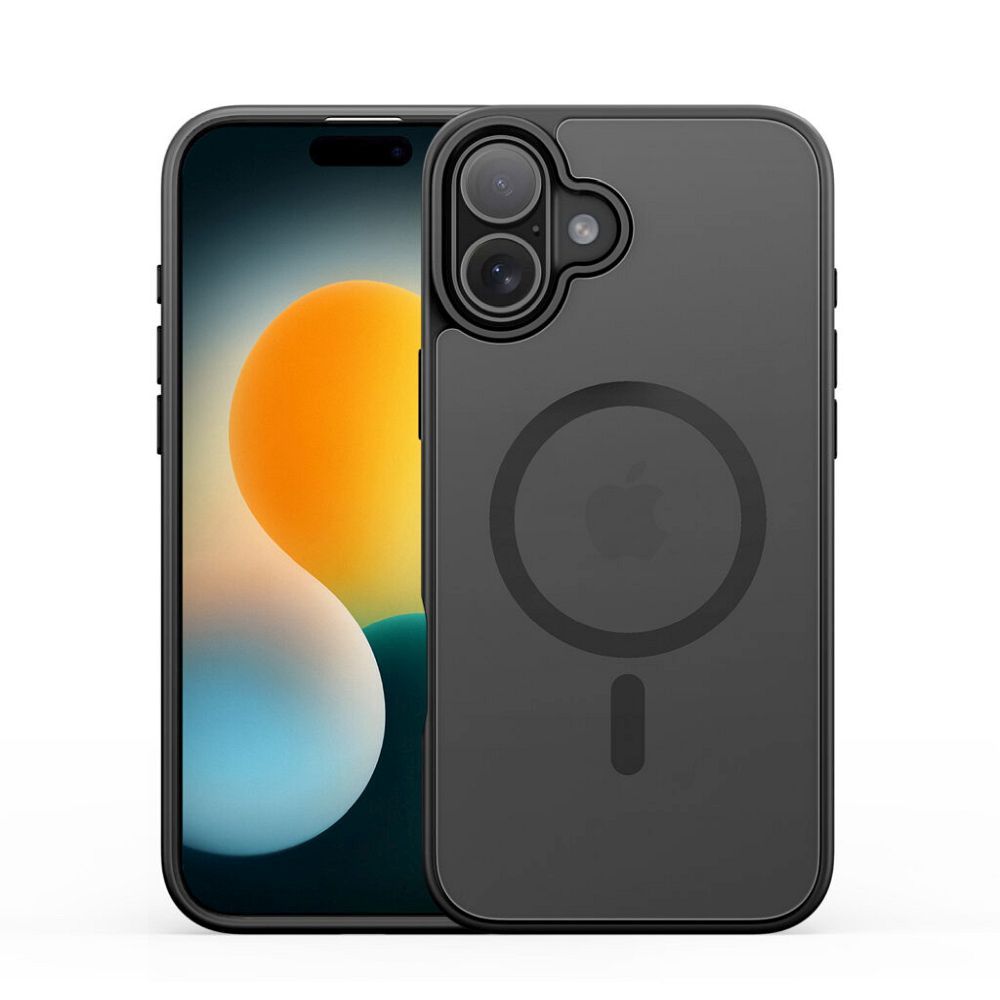 DUX DUCIS case YIND compatible with MagSafe for IPHONE 17 black Θήκη κινητού DUX DUCIS YIND MagSafe για IPHONE 17 Μαύρη