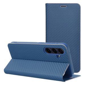 Flip case for Xiaomi Redmi 15 4G / 5G (171.1) Luna Book Carbon blue