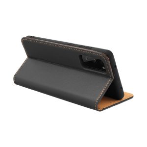 SMART PRO Book leather case for SAMSUNG S25 Edge black 3 f033d20697684ea0a6f0e1079c3277ea