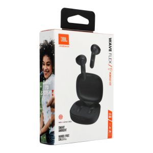 JBL ακουστικά ασύρματα Wave Flex με θήκη φόρτισης, Deep Bass, Smart Ambient & 32 ώρες αυτονομία – JBLWFLEXBLK Μαύρα 3 0bba73481751ca41c769f9c1af2b8978