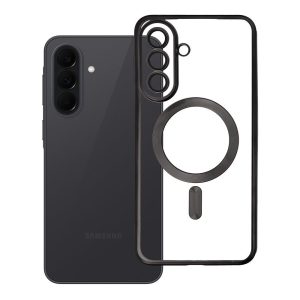 Case for Samsung A37 Electro Mag Cover compatible with MagSafe black