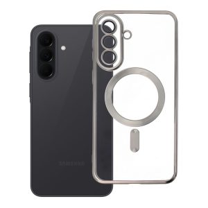 Case for Samsung A37 Electro Mag Cover compatible with MagSafe titanium gray