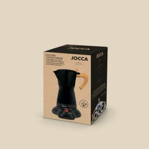 JOCCA ELECTRIC MOKA POT 480W BLACK 3 J 2498 6