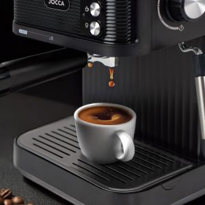 JOCCA 20 BAR ESPRESSO MACHINE WITH STEAM WAND AND 1.8 LITRE WATER TANK BLACK 3 J 2713 4