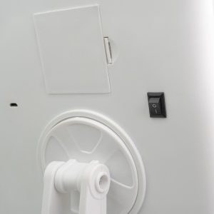 JOCCA FOLDABLE MAKEUP MIRROR WITH LED LIGHT AND 1X/2X/3X MAGNIFICATION WHITE 4 J 2722 5