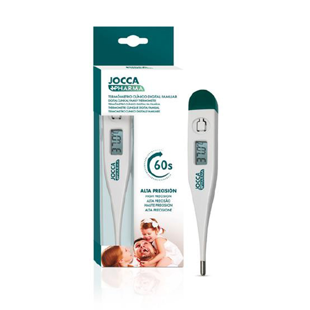 JOCCA DIGITAL THERMOMETER 60s WITH RIGID TIP JOCCA DIGITAL THERMOMETER 60s WITH RIGID TIP
