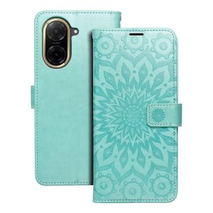 Θήκη Xiaomi Redmi A5 βιβλίο MEZZO Mandala Green με Θήκες Καρτών