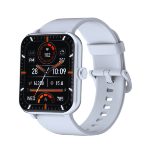 1+1 Δώρο – 2 Smartwatch με Ελληνικό Μενού, Κλήσεις, Παλμογράφο & Οξύμετρο - Μαύρο και Ασημί 10 BLVGREY2