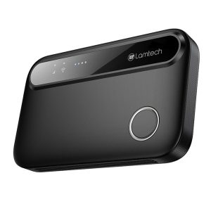 LAMTECH 4G LTE WIFI6 PORTABLE ROUTER BLACK 2 LAM980862 1 1