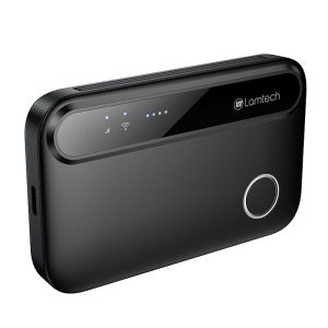 LAMTECH 4G LTE WIFI6 PORTABLE ROUTER BLACK 1 LAMTECH 4G LTE WIFI6 PORTABLE ROUTER BLACK