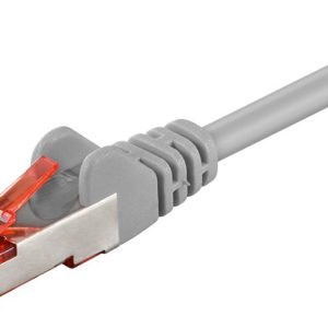 GOOBAY καλώδιο δικτύου 50891, CAT 6 S/FTP, copper, 250MHz, 10m, γκρι 1 GOOBAY καλώδιο δικτύου 50891